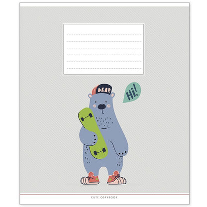 Sąsiuvinis Schoolboy, A5, 12 lapų, 60 gsm, langeliais