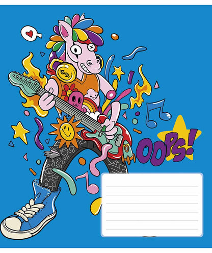 Sąsiuvinis Schoolboy, A5, 12 lapų, 60 gsm, langeliais