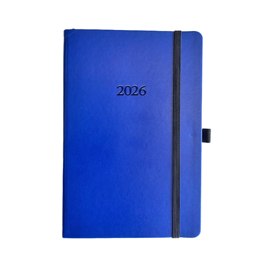 Kalendorius BALTIC WEEK, 2026, PU, A5, mėlyna (Baltic)