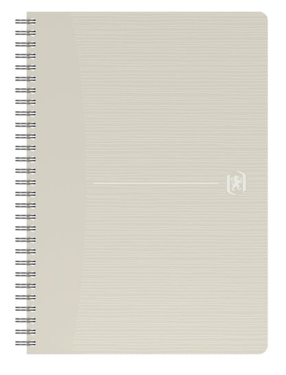 Perdirbtas sąsiuvinis su spirale OXFORD Rec’Up, A5, 90 lapų, 90 gsm, langeliais