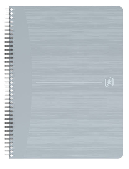 Perdirbtas sąsiuvinis su spirale OXFORD Rec’Up, A4, 90 lapų, 90 gsm, langeliais