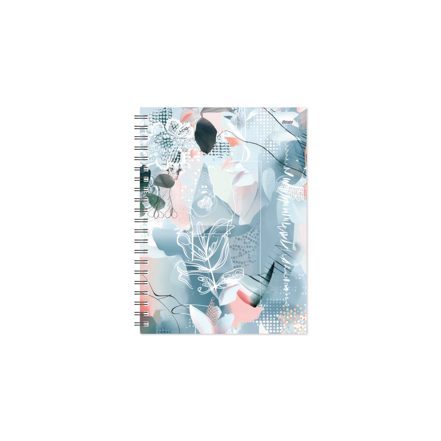 Kalendorius MOKSLO KNYGA 2025/2026 Aura, 14 x19 cm , su spirale, kartoninis viršelis