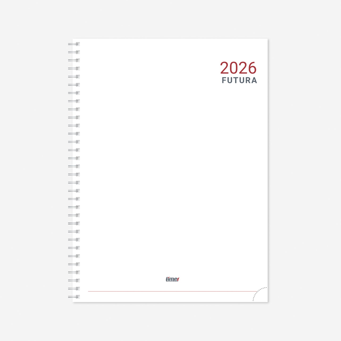 Vidaus blokas kalendoriui FUTURA Spirex 2026, A4