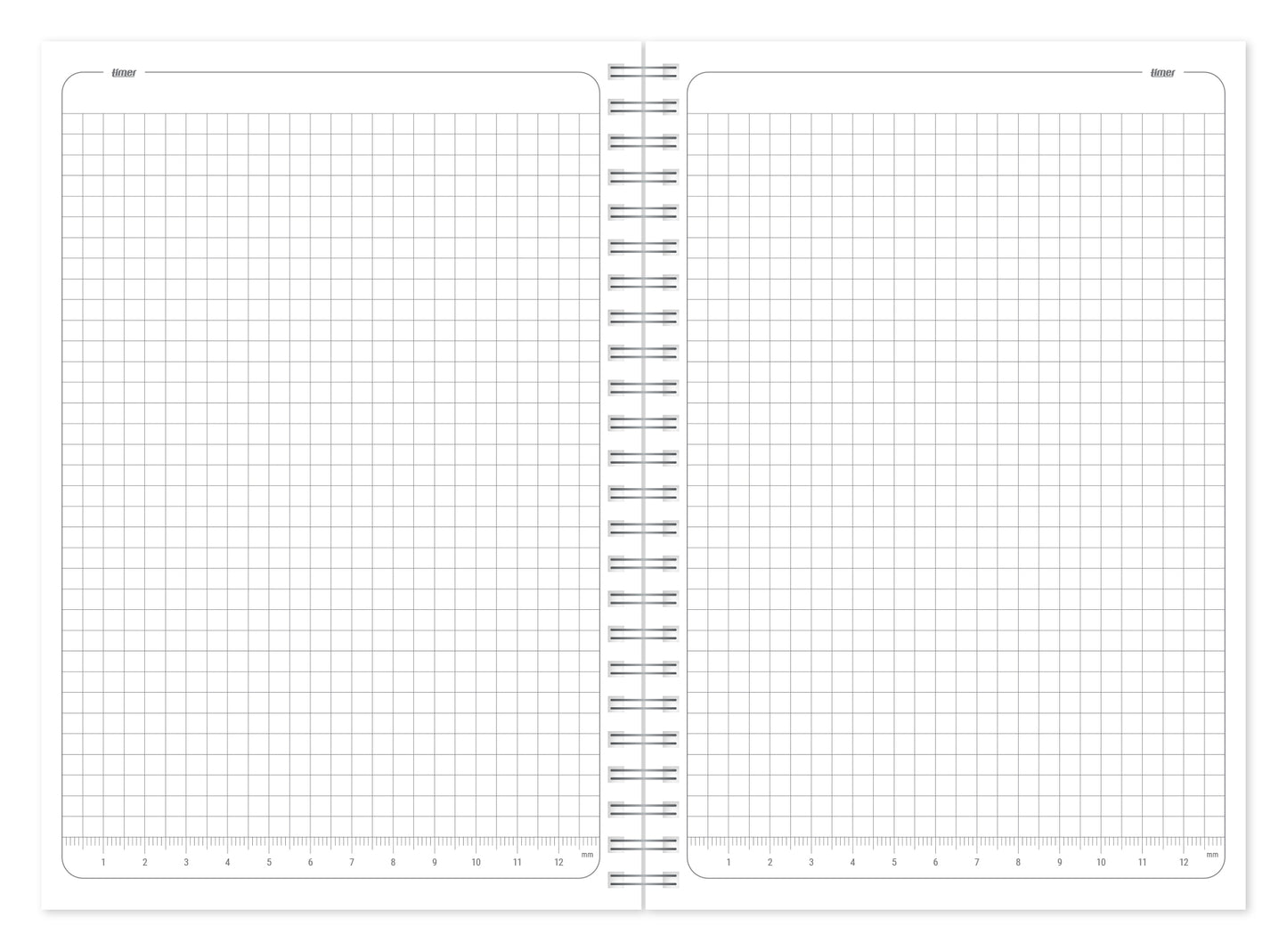 Sąsiuvinis su spirale Classic, A5, 80 lapų, langeliais