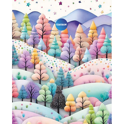 Sąsiuvinis Centrum A5, 48 lapai, langeliais