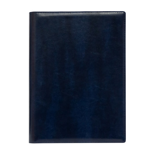 Kalendorius SENATOR DAY Spirex 2026, A4, PU, tamsiai mėlyna