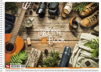 Piešimo sąsiuvinis Schoolboy, A4, 30 lapų, 120 gsm