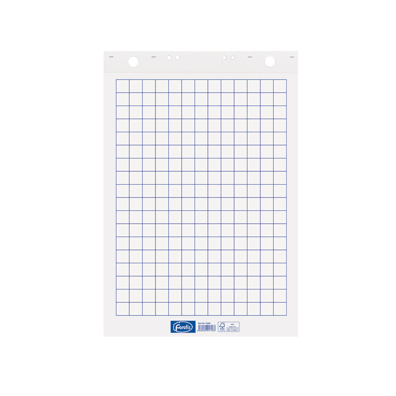 Conference notepad FOROFIS 600 x 850 mm, 50 sheets, with squares