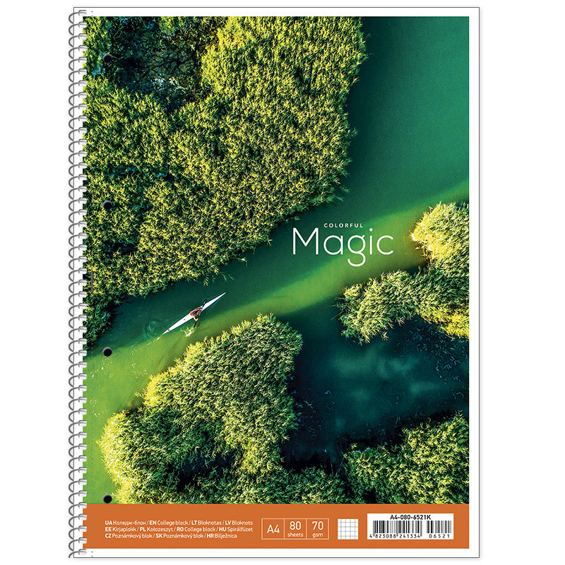 Sąsiuvinis Schoolboy, 80 lapų,  linijomis, A4+, 70 gsm