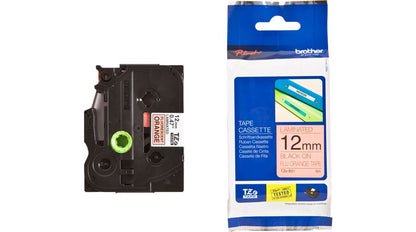 Tape BROTHER TZ-B31, 12 mm x 5 m, black letters