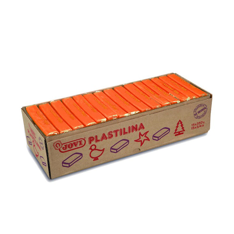 Plasticine JOVI, 350g. ORANGE