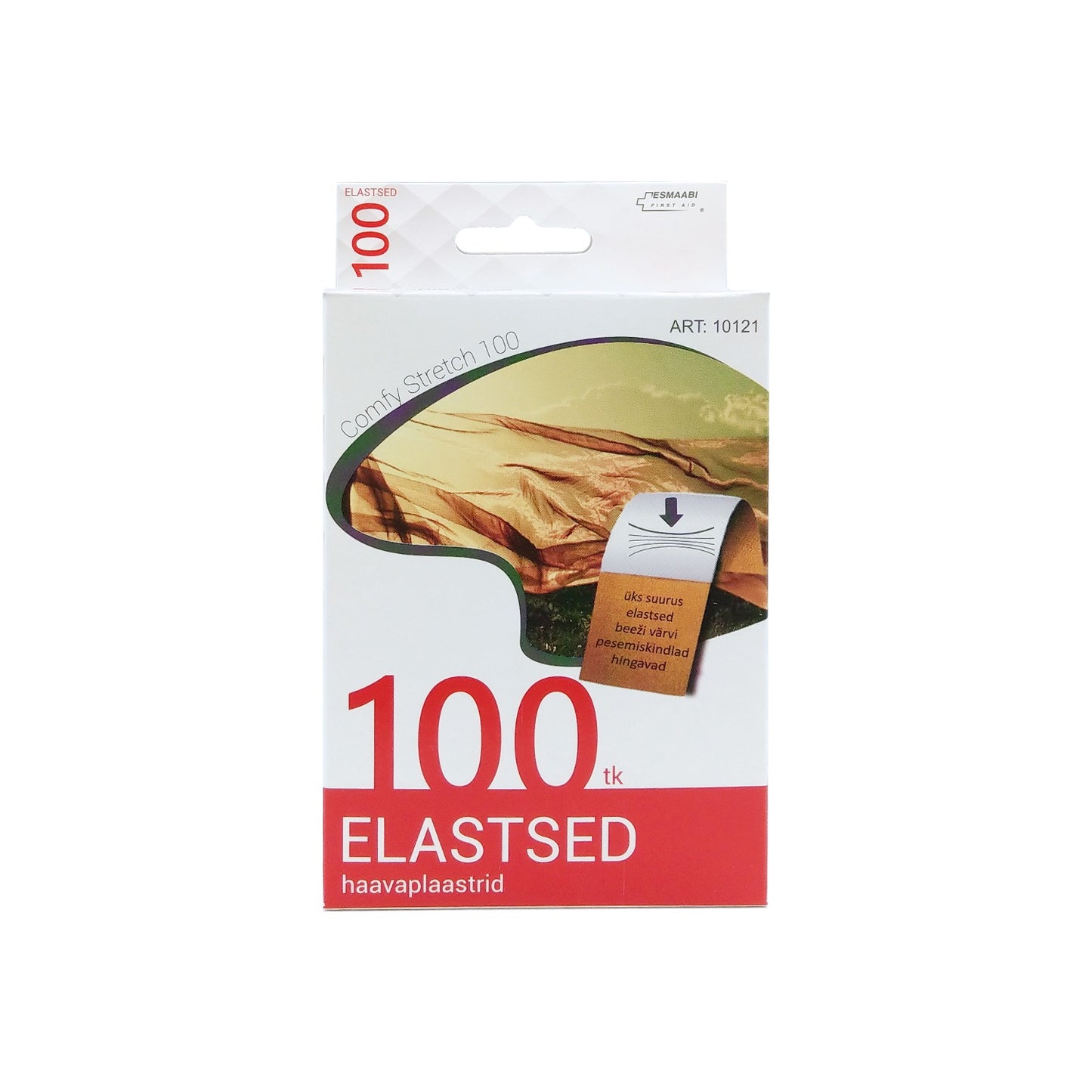 Pleistrai Comfy Stretch - Elastic N100 (vienas dydis)