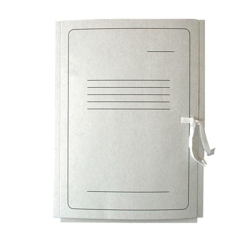 Cardboard folder SMLT, with ties, A4