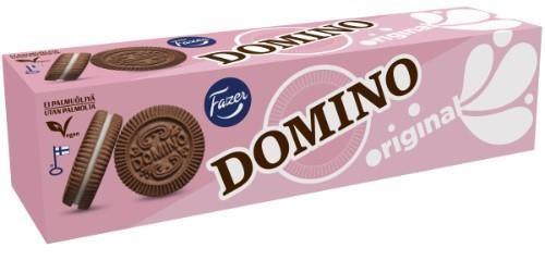 Cocoa cookies DOMINO, with vanilla filling 175g
