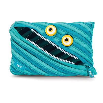 Pencil case ZIPIT Wildlings Jumbo Pouch, ZTMJ-WD-CRE, blue