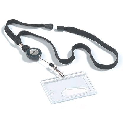 Laikiklis vardinei kortelei su dirželiu ir rite DURABLE