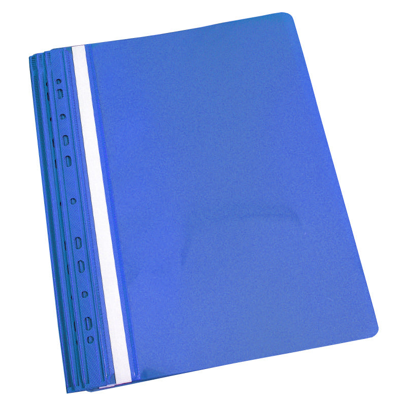 Folder with clip and euro perforation PANTA PLAST, A4, matte cover, (pack of 10 pcs.)