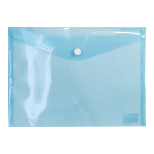 Aplankas (vokas) su spaustuku ELLER, A5, PP, horizontalus