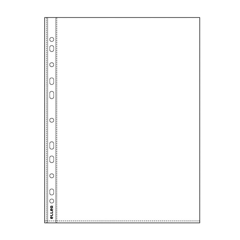 Įmautė dokumentams STANDARD, A4, 30 mikr., (pak.-100 vnt.), skaidri