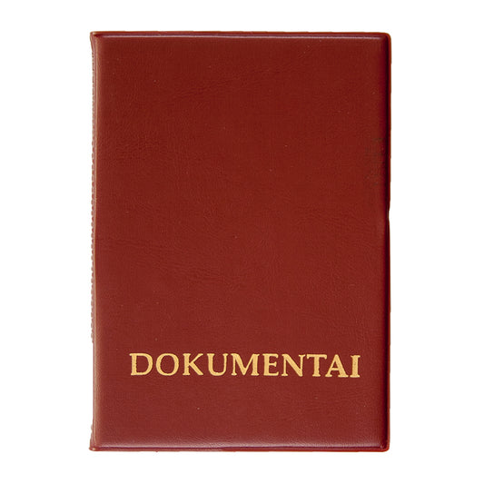 Įdėklas vairuotojo dokumentams, 90 x 130 mm, įvairių spalvų