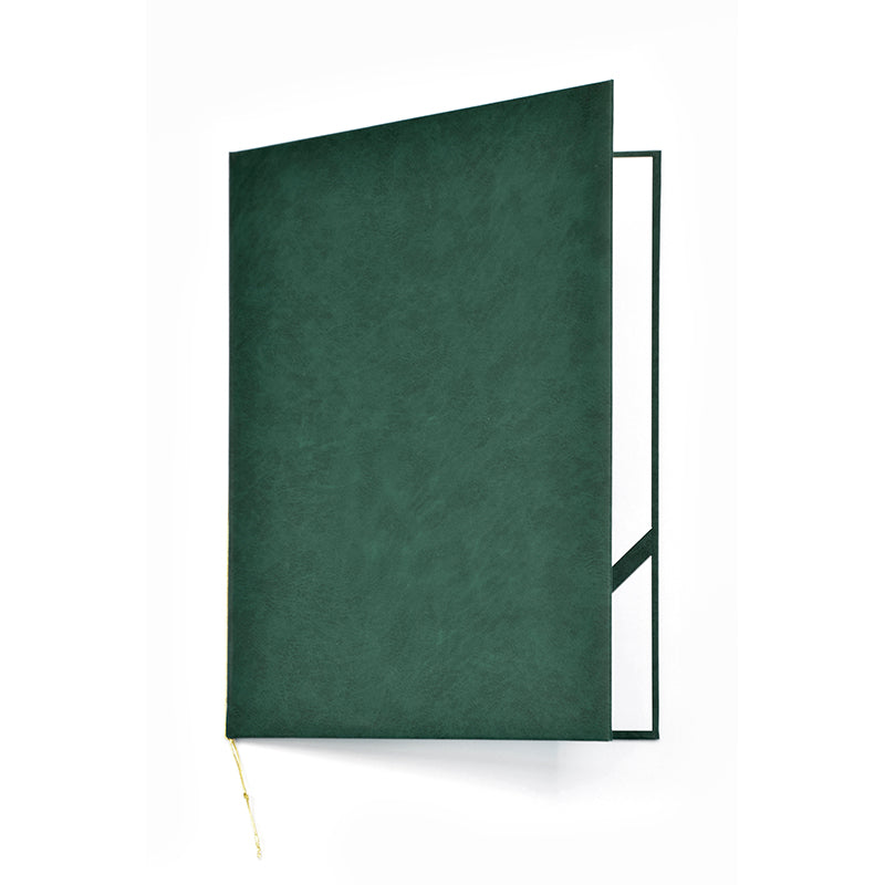 Aplankas sveikinimams ARGO ROYAL, 220 x 310 mm, žalia sp.