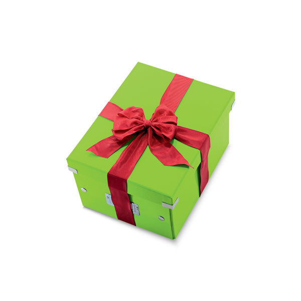 Archyvavimo dėžė LEITZ WOW, sudedama, A4, 200 x 281 x 370 mm, žalia sp.