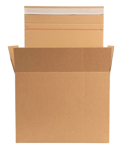 Packing box with adhesive tape, 200x150x150mm