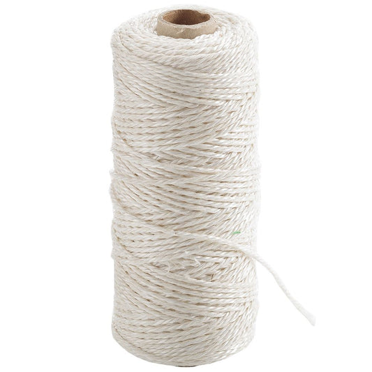Cotton-synthetic twine 90m, white.
