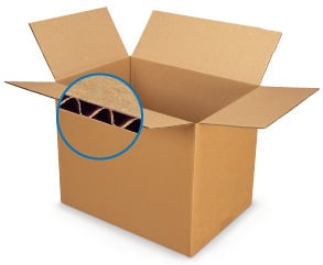 Rectangular box, 450x300x150 mm