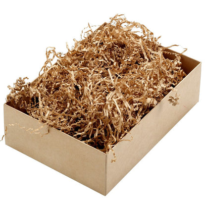 Paper shavings, brown, 5 kg