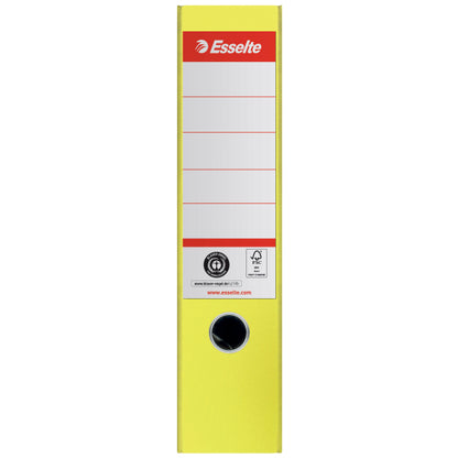 Segtuvas ESSELTE No1 ekologiškas, A4, kartoninis, 75 mm, geltona