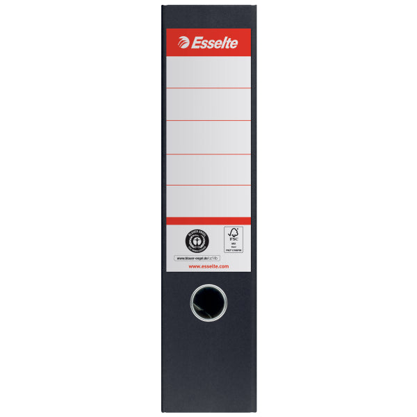 Segtuvas ESSELTE No1 ekologiškas, A4, kartoninis, 75 mm, juoda