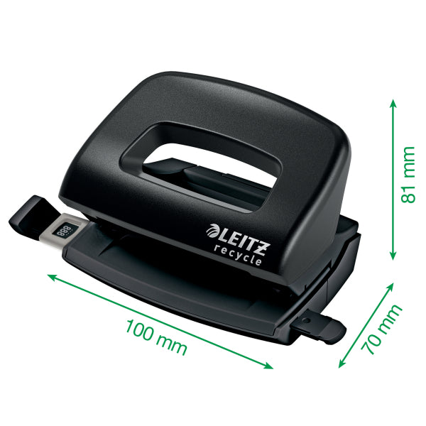 Skylmuša Leitz NeXXt Recycle Mini, 10 lapų, juoda