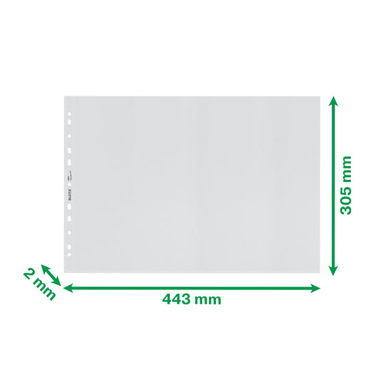 Įmautės Leitz Recycle , A3, 100mic, 25vnt., matinės sp.