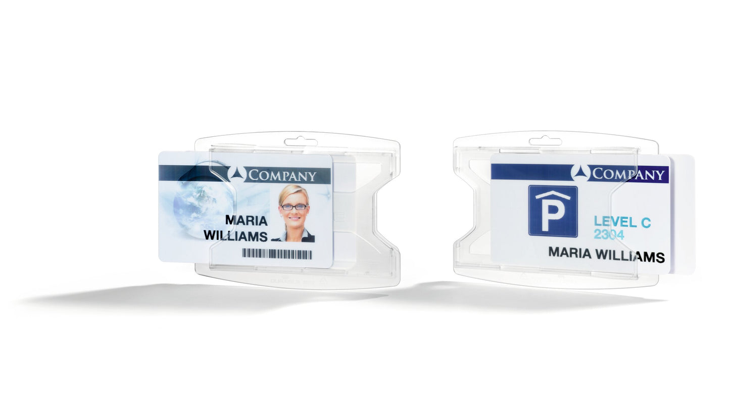 Dėklas vardinei kortelei DURABLE reXycle 2 kortelėms, 10 vnt