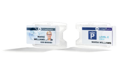 Dėklas vardinei kortelei DURABLE reXycle 2 kortelėms, 10 vnt