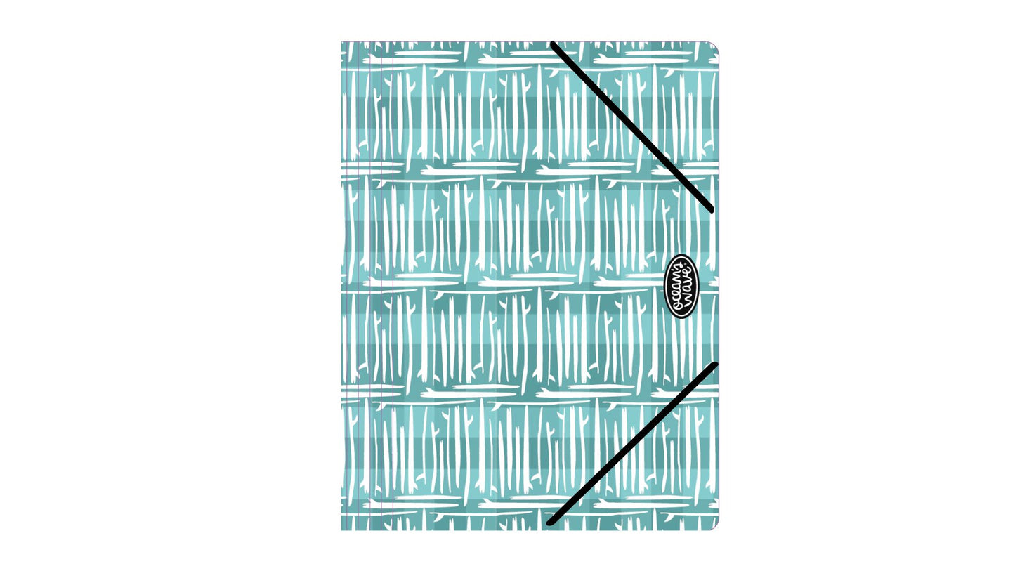 Dėklas dokumentams OCW MAKO, PP, su gumele