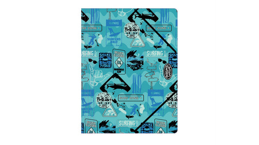 Dėklas dokumentams OCW SURF, PP, su gumele