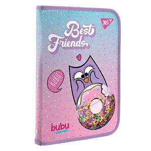 Dėklas dokumentams su užtrauktuku YES FC Bubu with bubble badge