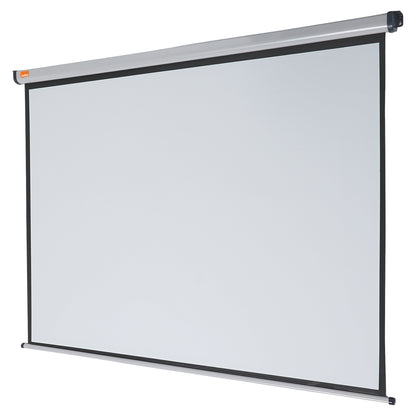 Sieninis projektoriaus ekranas NOBO, 175x133 cm, 4:3, šviesiai pilka sp.