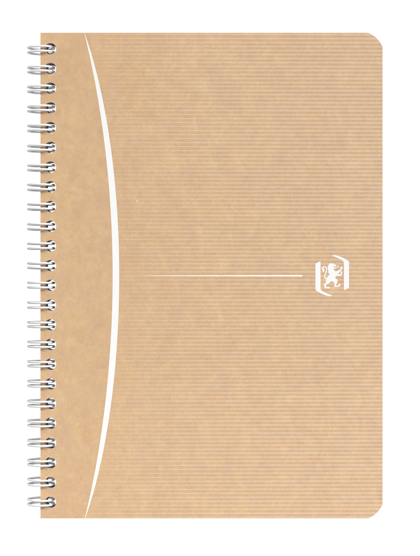 Notebook with spiral OXFORD Touareg, A5, recycled paper, 90 sheets, with squares