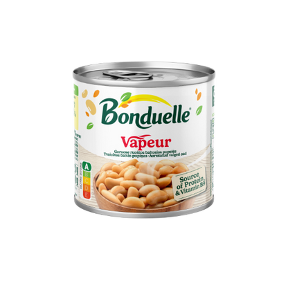 Garuose ruoštos baltosios pupos BONDUELLE VAPEUR, 425 ml