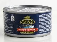Tuna pieces in oil MIKADO, 185 / 130 g