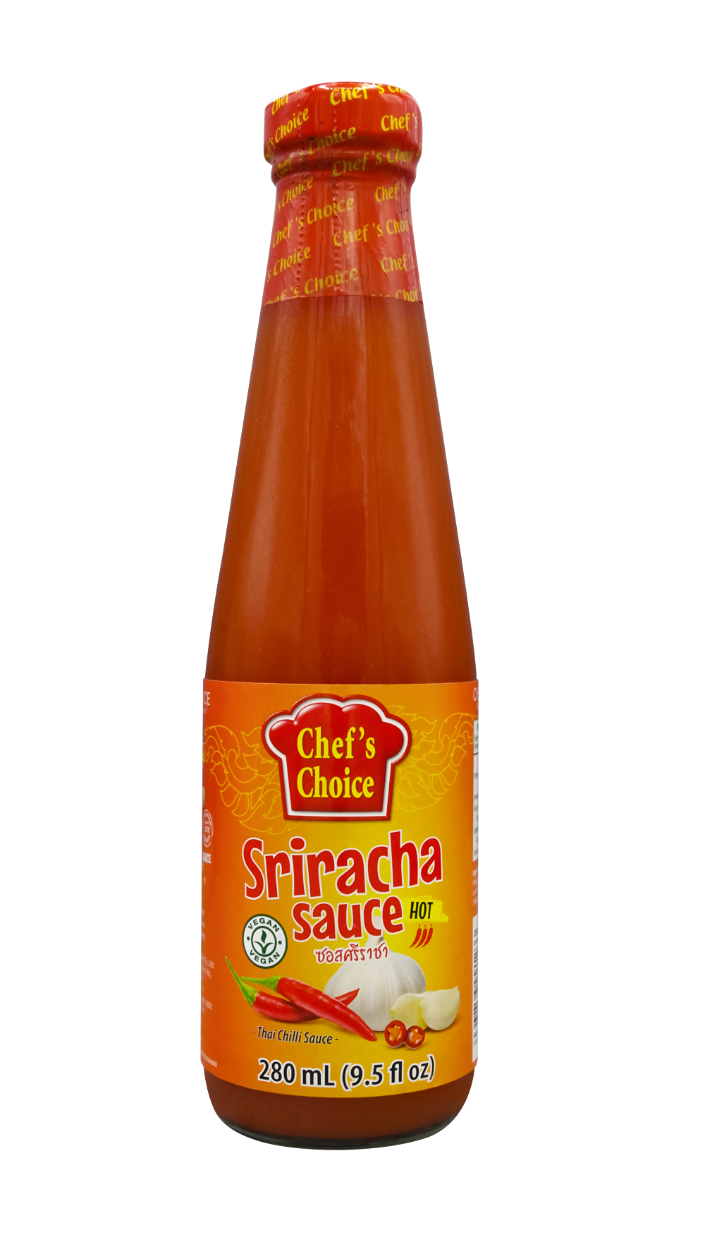 Sauce CHEFS CHOICE, Sriracha, spicy, 280ml