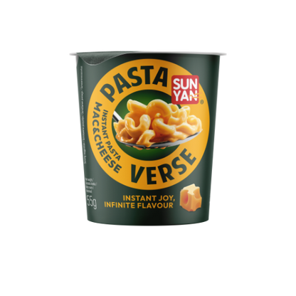 Greitai paruošiami makaronai SUN YAN, Pasta Verse, su sūrio ir grietinėlės padažu, 55g