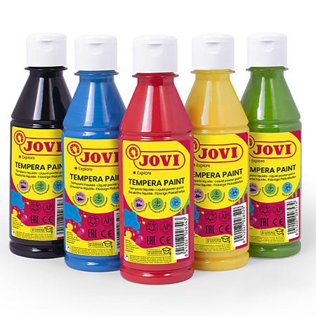 Tempera buteliuke JOVI, 500 ml, oranžinė sp.