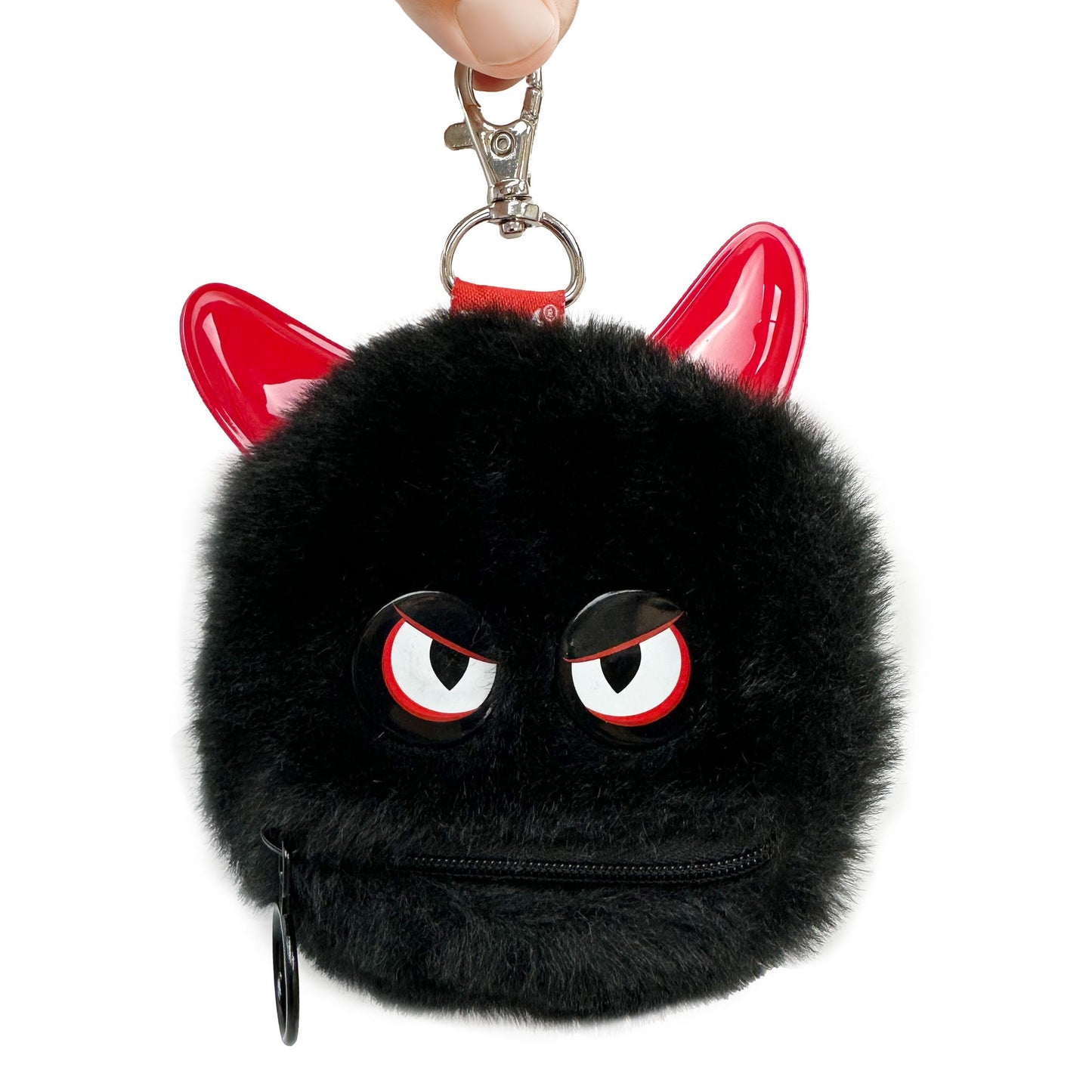 Pakabukas - Piniginė, Mini Plush Key Chain, velniukas