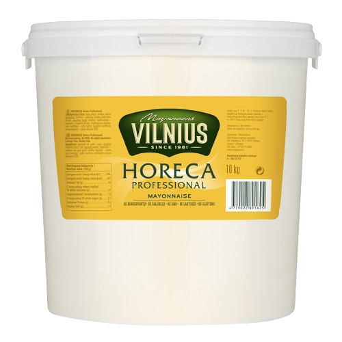 Mayonnaise VILNIUS Horeca Professional, 50%, 10 kg