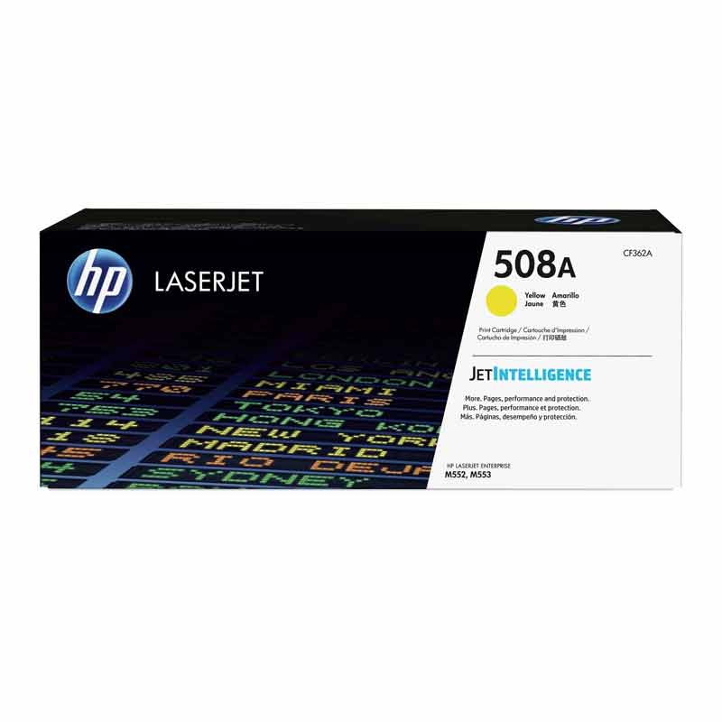 Dažomieji milteliai HP CF362A (Nr.508A) geltona