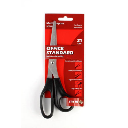 Scissors OFFICE STANDARD, 21 cm